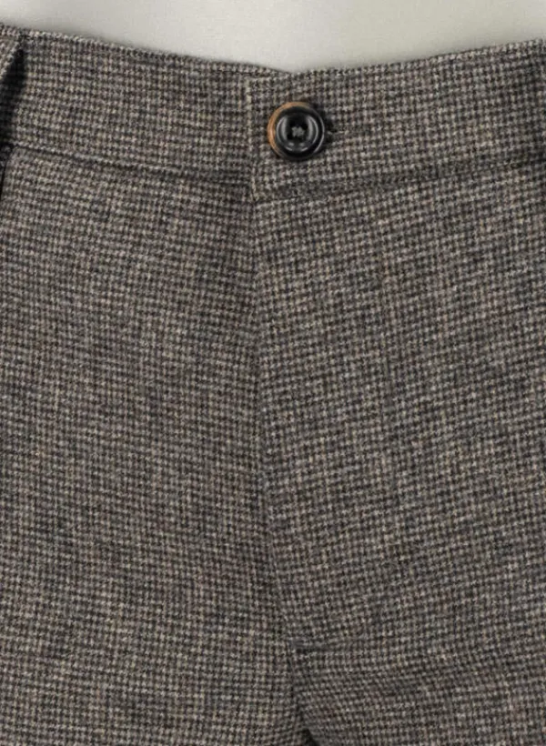 ALBERTO Hose, Slim Fit, Wolle waschbar, greige meliert^ Hosen