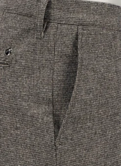 ALBERTO Hose, Slim Fit, Wolle waschbar, greige meliert^ Hosen
