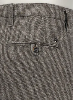 ALBERTO Hose, Slim Fit, Wolle waschbar, greige meliert^ Hosen
