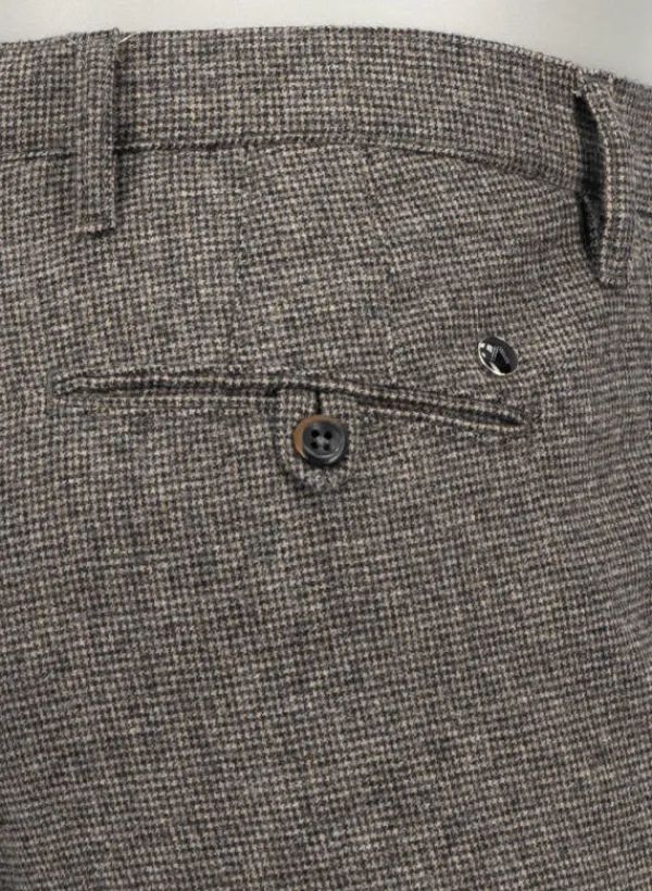 ALBERTO Hose, Slim Fit, Wolle waschbar, greige meliert^ Hosen