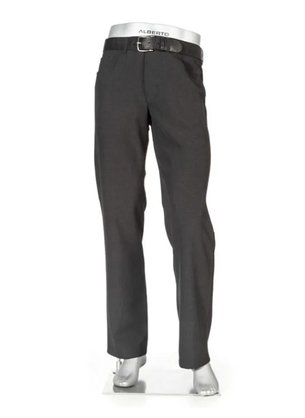 ALBERTO Hose Tom, Comfort Fit, Ceramica®, anthrazit^ Ceramica|Hosen