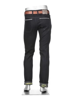 ALBERTO Jeans Bike, Regular Fit, Baumwoll-Stretch wasserabweisend 10oz, nachtblau^ Bike|Jeans