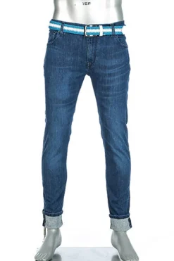 ALBERTO Jeans Bike, Slim Fit, Bio Baumwoll-Stretch 11oz, blau^ Bike|Jeans