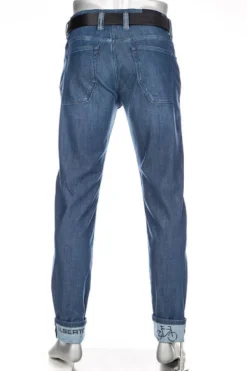ALBERTO Jeans Bike, Slim Fit, Mikrofaser-Tencel™,dunkelblau^ Bike|Jeans