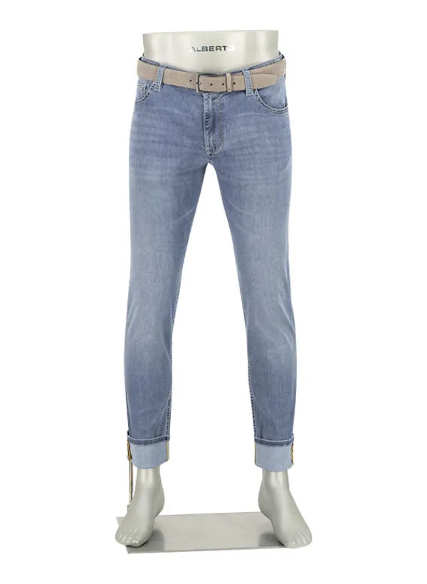 ALBERTO Jeans BikeSpeed, Slim Fit, Baumwoll-Stretch Coolmax®, hellblau^ Bike|Jeans