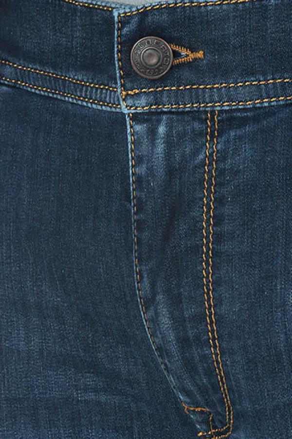 ALBERTO Jeans BikeSpeed, Slim Fit, Baumwoll-Stretch Coolmax®, mittelblau^ Bike|Jeans
