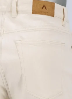 ALBERTO Jeans Jive, Wide Fit, Baumwoll-Stretch cropped, creme^ Alles Weiss|Jeans
