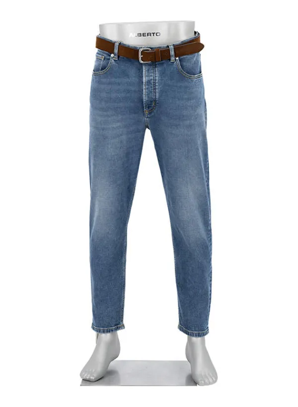 ALBERTO Jeans Jive, Wide Fit, Baumwolle T400®, jeansblau^ Jeans