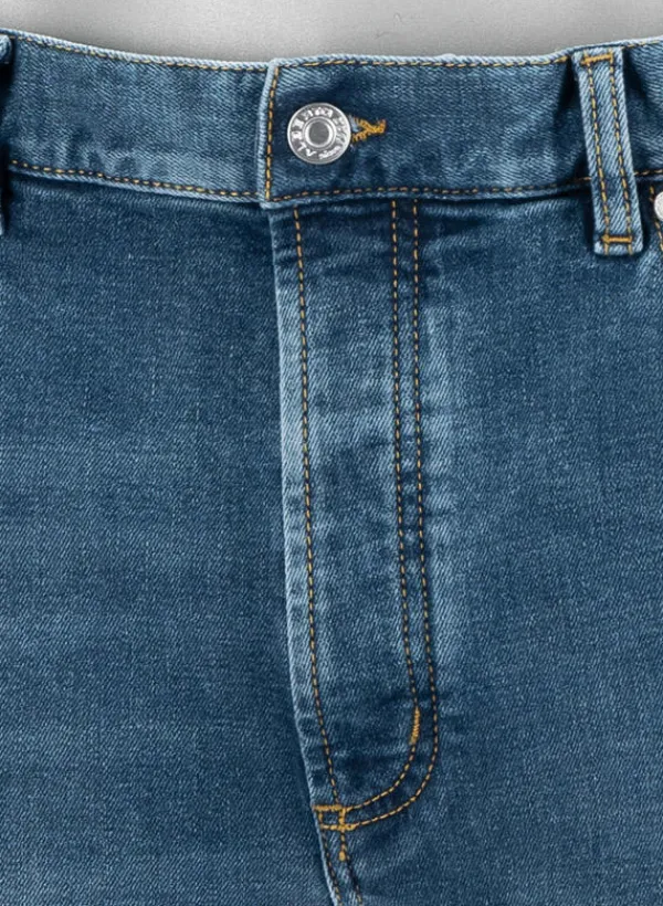 ALBERTO Jeans Jive, Wide Fit, Baumwolle T400®, jeansblau^ Jeans