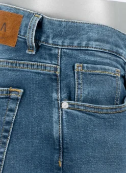 ALBERTO Jeans Jive, Wide Fit, Baumwolle T400®, jeansblau^ Jeans