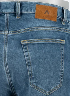 ALBERTO Jeans Jive, Wide Fit, Baumwolle T400®, jeansblau^ Jeans