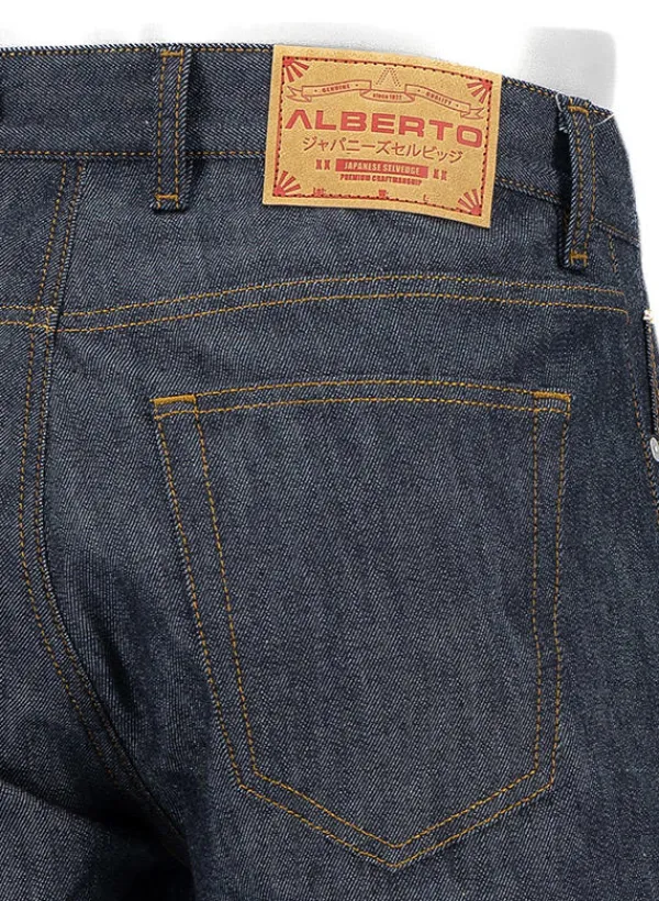 ALBERTO Jeans Jive, Wide Fit, Baumwoll-Stretch, navy^ Jeans