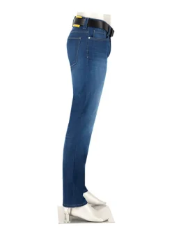 ALBERTO Jeans Pipe, Regular Fit, Baumwolle-Tencel™, blau^ Jeans