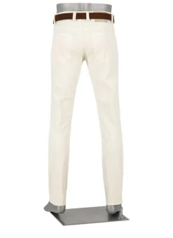 ALBERTO Jeans Pipe, Regular Fit, Baumwolle T400®, ecru^ Alles Weiss|Jeans