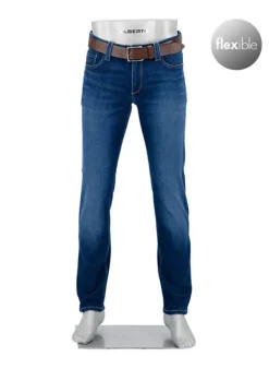 ALBERTO Jeans Pipe, Regular Fit, Baumwolle T400®, dunkelblau^ Jeans