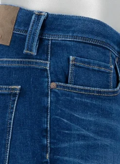 ALBERTO Jeans Pipe, Regular Fit, Baumwolle T400®, dunkelblau^ Jeans