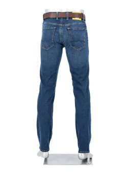 ALBERTO Jeans Pipe, Regular Fit, Baumwolle T400®, mittelblau^ Jeans|Premium Business Jeans