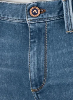 ALBERTO Jeans Pipe, Regular Fit, Baumwolle T400®, blau^ Jeans