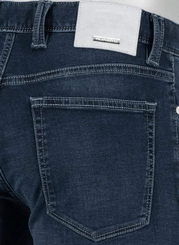 ALBERTO Jeans Pipe, Regular Fit, Baumwolle-Tencel™, indigo^ Jeans