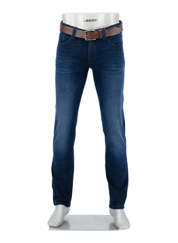 ALBERTO Jeans Pipe, Regular Fit, Baumwolle T400®, navy^ Jeans