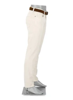 ALBERTO Jeans Pipe, Regular Fit, Baumwoll-Stretch, creme^ Jeans