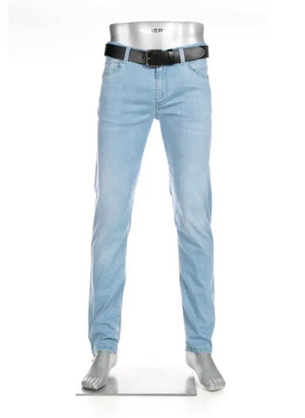 ALBERTO Jeans Pipe, Regular Fit, Baumwolle-Tencel™, hellblau^ Jeans