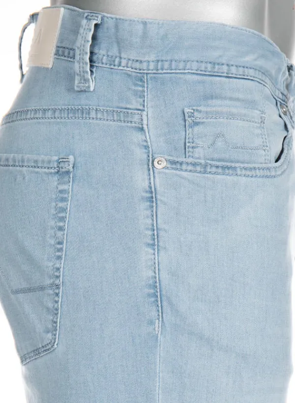 ALBERTO Jeans Pipe, Regular Fit, Baumwolle-Tencel™, hellblau^ Jeans