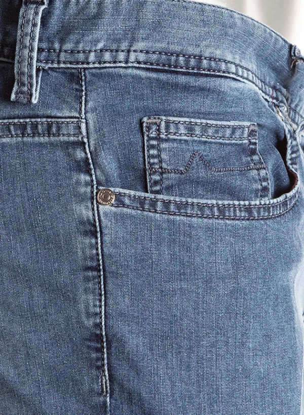 ALBERTO Jeans Pipe, Regular Fit, Baumwoll-Stretch COOLMAX®, dunkelblau^ Jeans|Premium Business Jeans