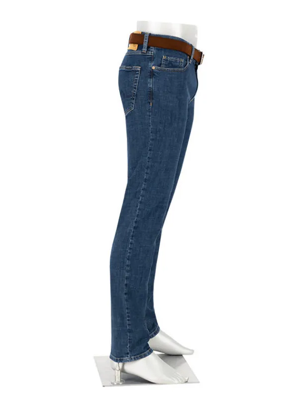 ALBERTO Jeans Pipe, Regular Fit, Baumwoll-Stretch, dunkelblau^ Jeans