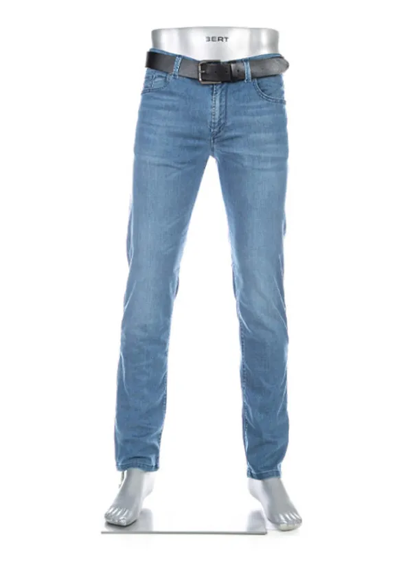 ALBERTO Jeans Pipe, Regular Fit, Baumwolle-Tencel™, blau^ Jeans