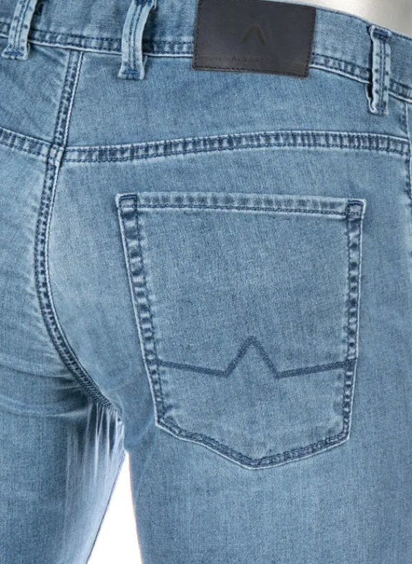 ALBERTO Jeans Pipe, Regular Fit, Baumwolle-Tencel™, blau^ Jeans