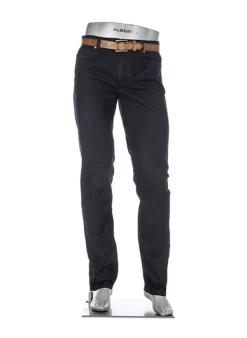 ALBERTO Jeans Pipe, Regular Fit, Baumwoll-Stretch COOLMAX®, dunkelblau^ Jeans|Premium Business Jeans