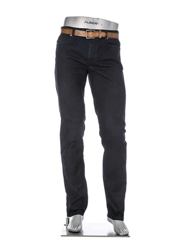 ALBERTO Jeans Pipe, Regular Fit, Baumwoll-Stretch COOLMAX®, dunkelblau^ Jeans|Premium Business Jeans