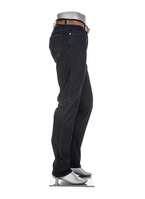 ALBERTO Jeans Pipe, Regular Fit, Baumwoll-Stretch COOLMAX®, dunkelblau^ Jeans|Premium Business Jeans