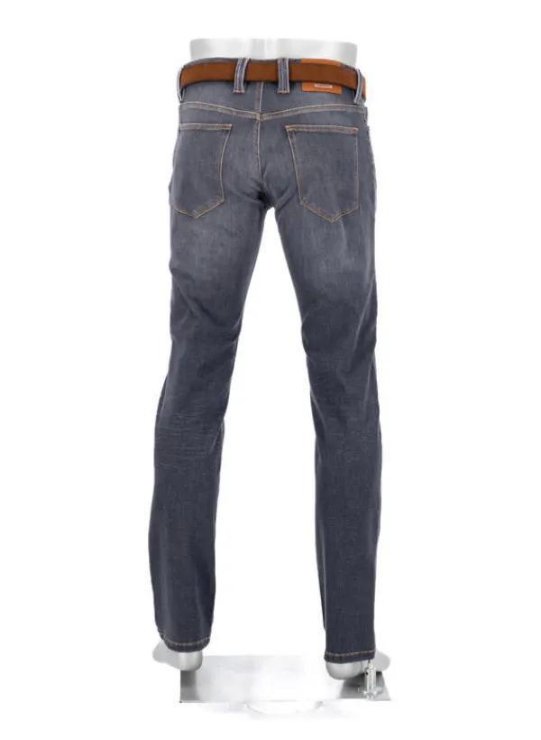 ALBERTO Jeans Pipe, Regular Fit, Baumwolle T400®, dunkelgrau^ Jeans
