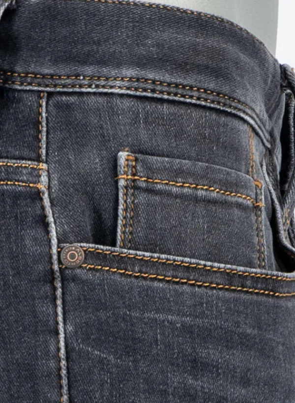 ALBERTO Jeans Pipe, Regular Fit, Baumwolle T400®, dunkelgrau^ Jeans