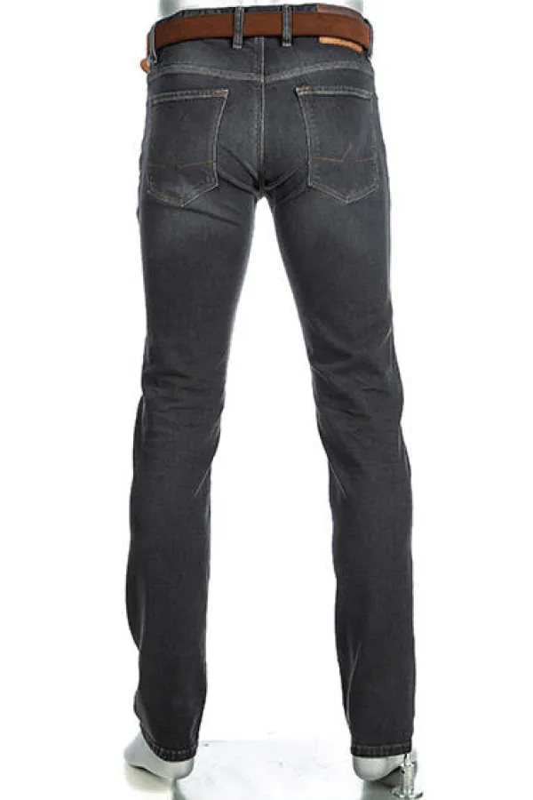 ALBERTO Jeans Pipe, Regular Fit, Baumwolle T400® 10oz, anthrazit^ Jeans