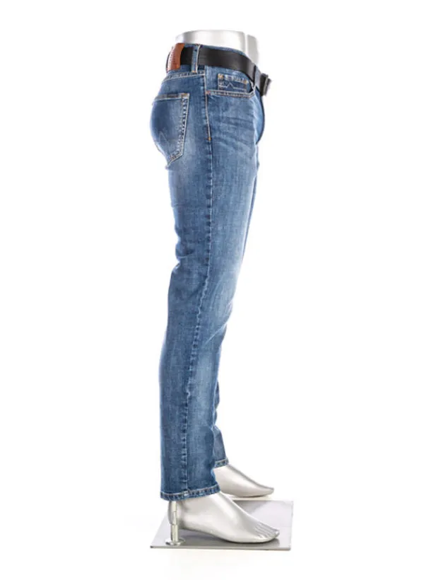 ALBERTO Jeans Pipe, Regular Fit, Baumwoll-Stretch 11oz, blau^ Jeans