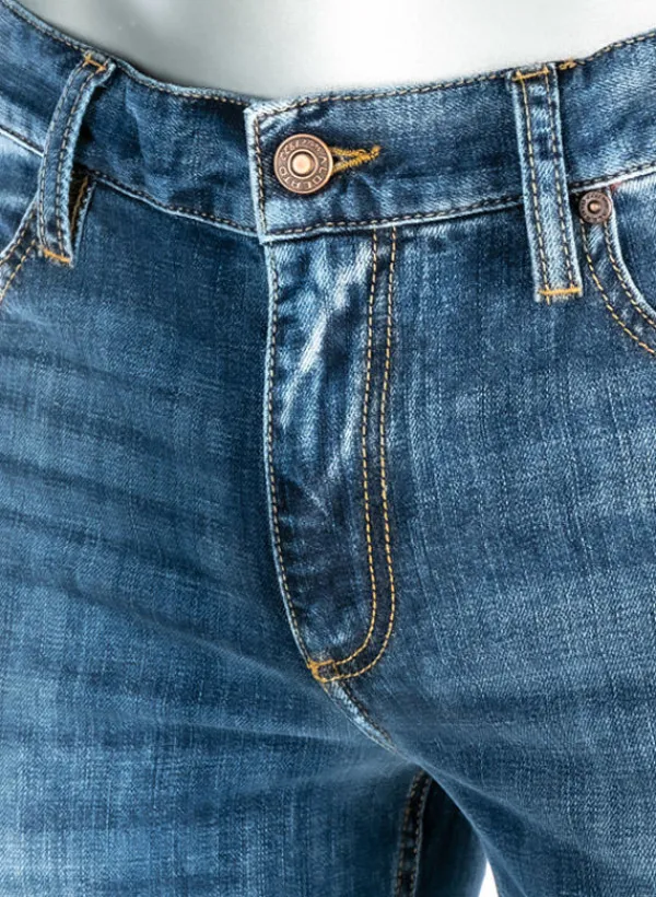 ALBERTO Jeans Pipe, Regular Fit, Baumwoll-Stretch 11oz, blau^ Jeans