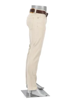 ALBERTO Jeans Pipe, Regular Fit, Baumwolle T400®, hellbeige^ Jeans
