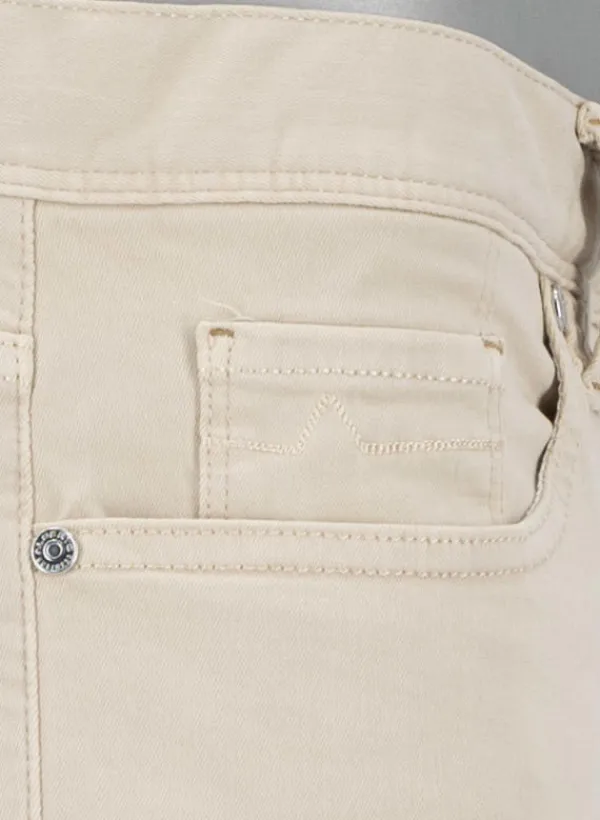 ALBERTO Jeans Pipe, Regular Fit, Baumwolle T400®, hellbeige^ Jeans