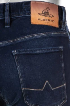 ALBERTO Jeans Pipe, Regular Fit, Baumwolle T400® 10oz, navy^ Jeans