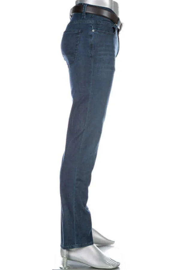 ALBERTO Jeans Pipe, Regular Fit, Baumwolle-Tencel™, dunkelblau^ Jeans