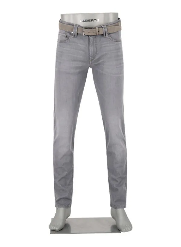ALBERTO Jeans Pipe, Regular Fit, Baumwolle-Tencel™, grau^ Jeans