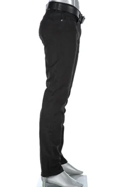 ALBERTO Jeans Pipe, Regular Fit, Baumwoll-Stretch COOLMAX®, schwarz^ Jeans|Premium Business Jeans