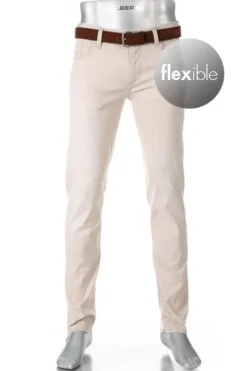 ALBERTO Jeans Pipe, Regular Fit, Baumwolle-Tencel™, beige^ Jeans