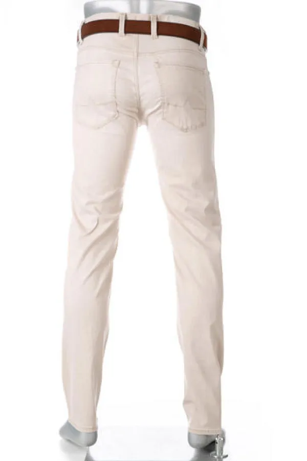 ALBERTO Jeans Pipe, Regular Fit, Baumwolle-Tencel™, beige^ Jeans