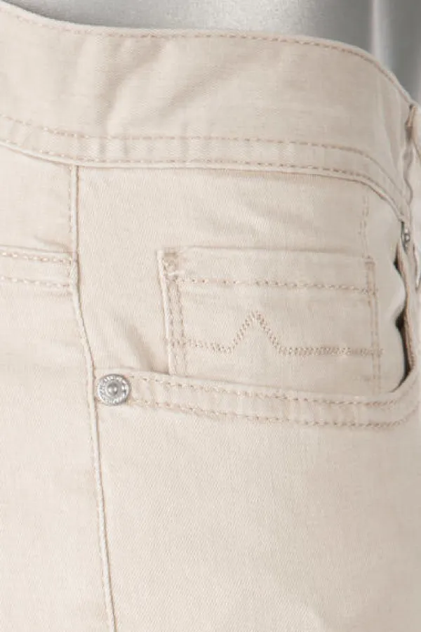 ALBERTO Jeans Pipe, Regular Fit, Baumwolle-Tencel™, beige^ Jeans