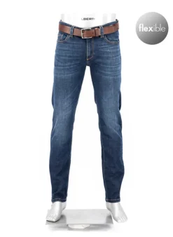 ALBERTO Jeans Pipe, Regular Fit, Bio Baumwolle T400®, dunkelblau^ Jeans