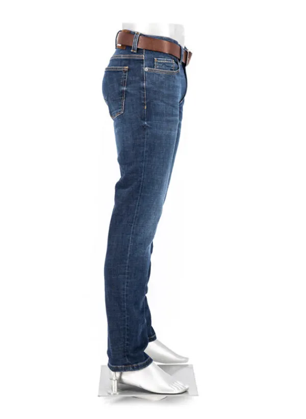 ALBERTO Jeans Pipe, Regular Fit, Bio Baumwolle T400®, dunkelblau^ Jeans